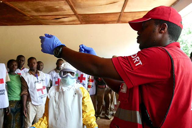 Ebola in Democratic Republic of the Congo - training
