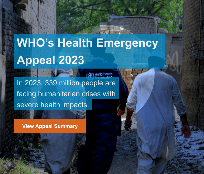 Global Health Emergency Appeal 2023